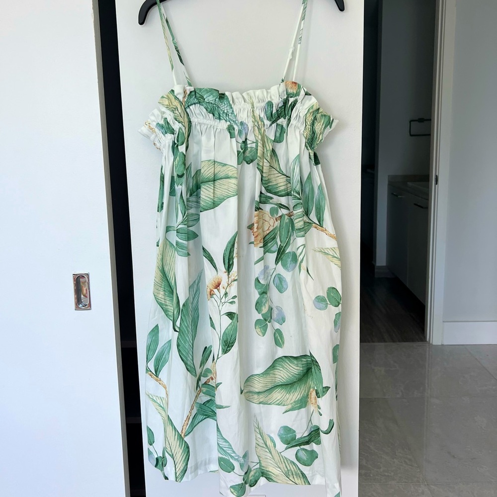 Summer floral dress